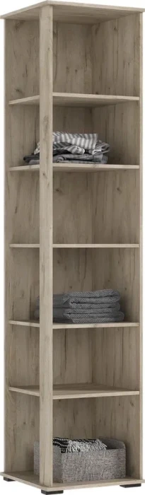 Норд Пенал угловой, Крафт серый/Кашемир