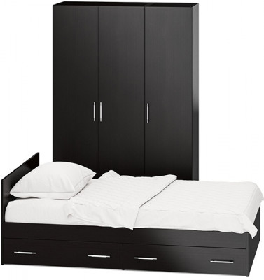 Спальня Стандарт 1-1200Я, венге