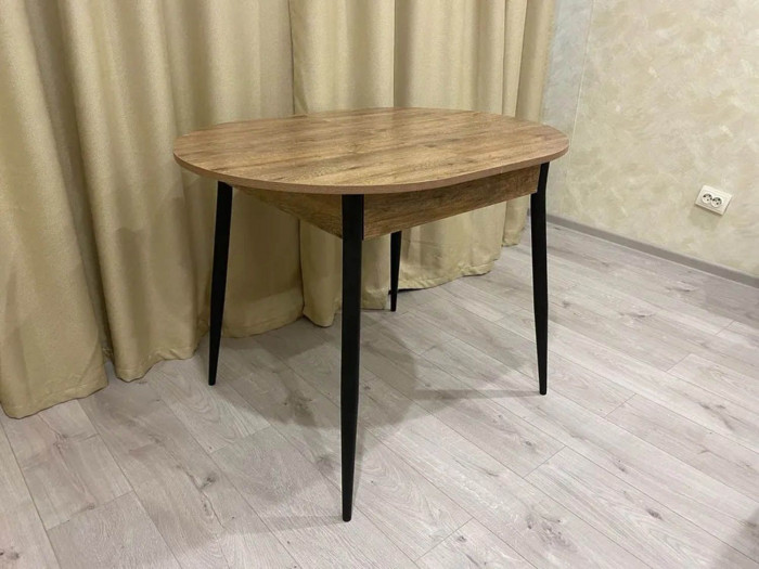 Обеденная группа Стиль-1 / Стул Х 4 шт. / Дуб Веллингтон/черный / бид 36