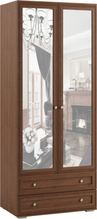 Модульная спальня Ричард, набор 4, Орех донской