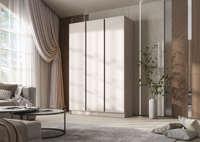 Келвин Шкаф 3-х створчатый 1500, Кашемир, Кашемир