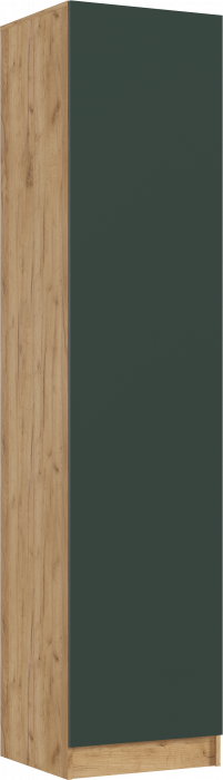 Модульная прихожая Роджинамиф, композиция 1, Дуб крафт/Изумрудный