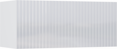 Оливия Тумба навесная №2 (Белый, Белый глянец)