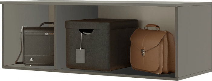 Норд Антресоль к шкафу (1200) (Дуб Крафт белый)