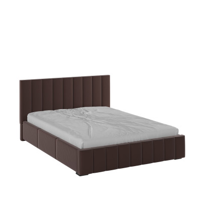 Нега Кровать интерьерная 160 коричневый, ПМ