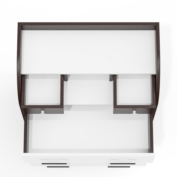 Комод С-МД-К6 (Шесть), венге/белый шагрень