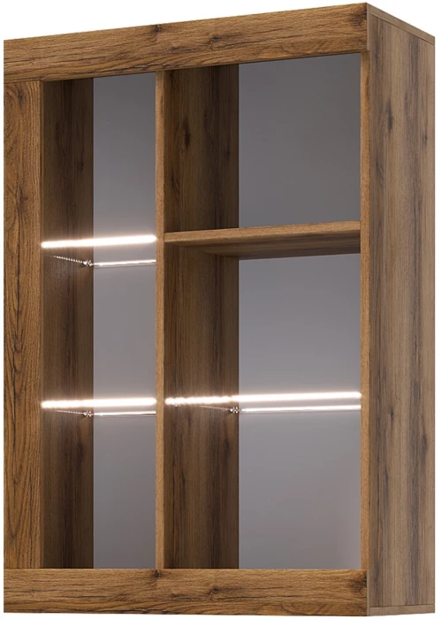 Прага Модульная Гостиная, вариант №1, делано/Белый глянец