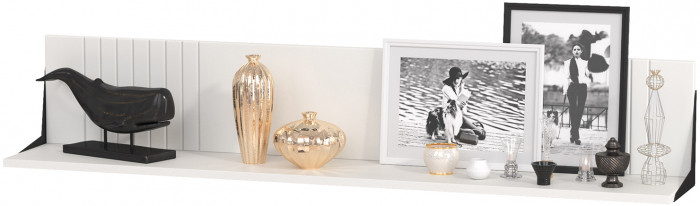 Валенсия Гостиная № 078, ЛДСП белый шагрень/МДФ белый шагрень