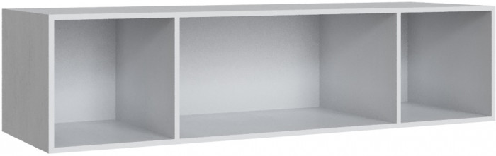 Шкаф Мадрид, композиция 11, Белый/Ателье светлое