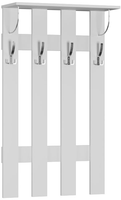 Ямайка Вешалка ЯПВ-1 (700*1200*260) белый