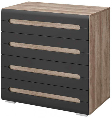 Спальня "Наоми" КМ-09 дуб каньон/графит