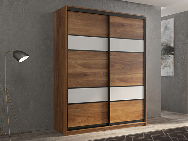 Шкаф-купе Кааппи 8 Кастелло Бренди 160х60х230 см