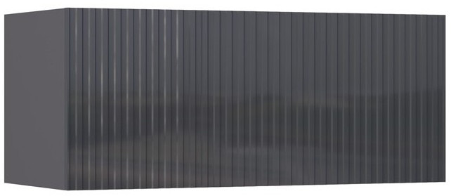 Оливия Тумба навесная №1 (Графит, Графит Софт)