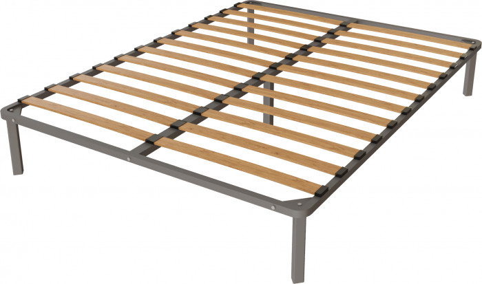 Кровать 1,6 с ортопед. основанием Апполия, Ясень анкор светлый/Сандал