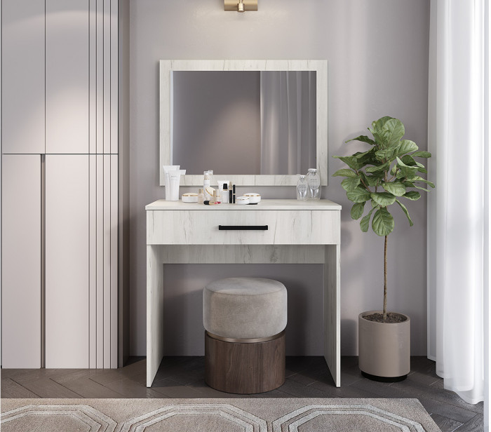 Зеркало Фиеста, Дуб крафт белый