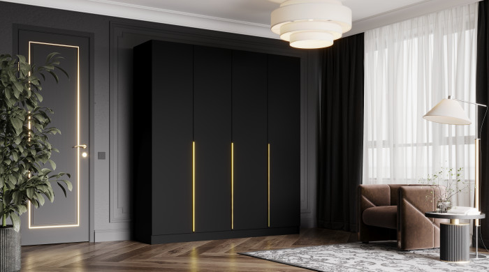 Шкаф Авангард 2000, черный