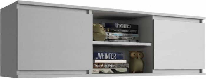 Челси Полка открытая (Антресоль) (Графит, Графит)