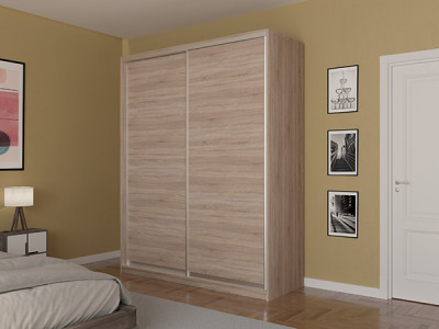 Шкаф-купе Лаурус 3 Сонома Светлый 120х45х220 см