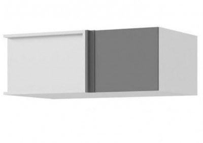 ШВУП 1000 корпус шкаф верхний угловой пенал (1000х358х600) дуб крафт золото