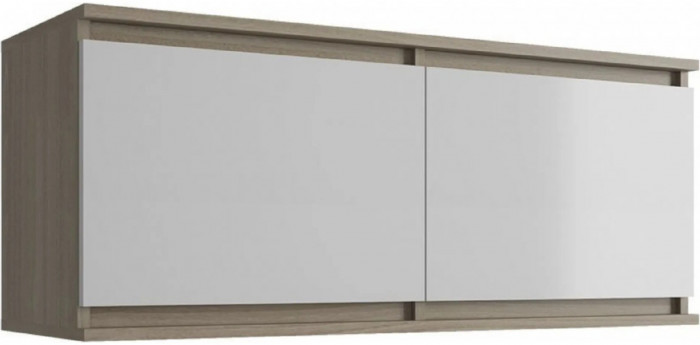 Челси Полка навесная (Антресоль малая) (Графит, Графит)