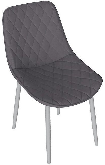 OSCAR Стул (Белый муар/Велюр L006 бирюзовый)