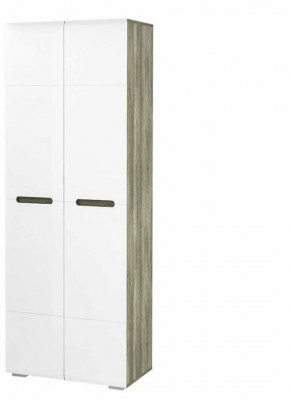 Спальня "Наоми" ШК-20 дуб каньон/белый глянец МF07