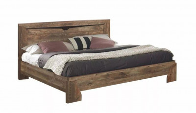 Кровать с настилом 33.08-01 Лючия 1400 Кейптаун/венге