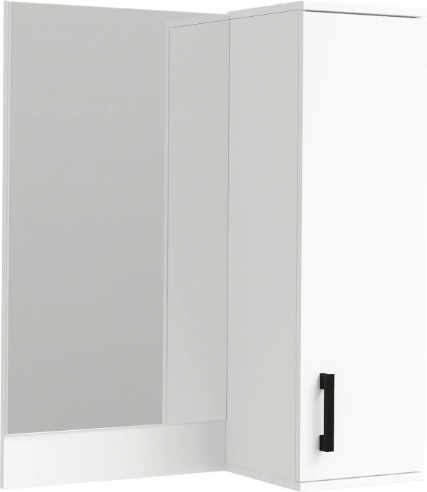 Ника Полка с зеркалом, пз800, Белый