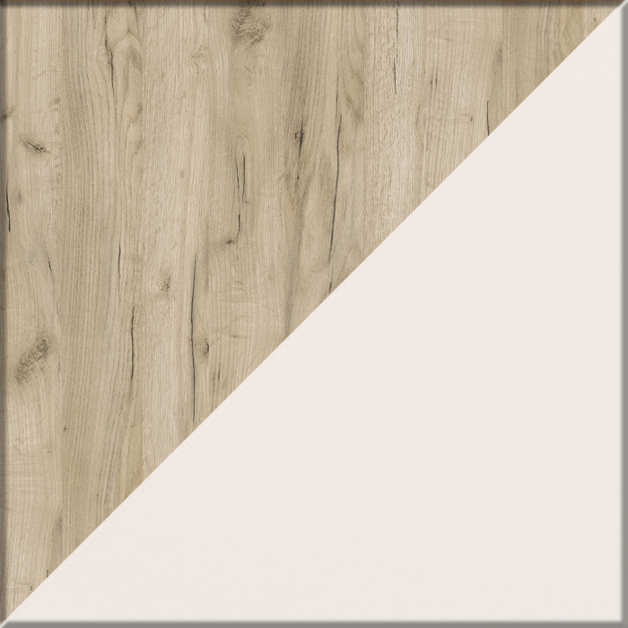 Трюмо 4-25915дкс/к.с, дуб крафт серый/кашемир серый