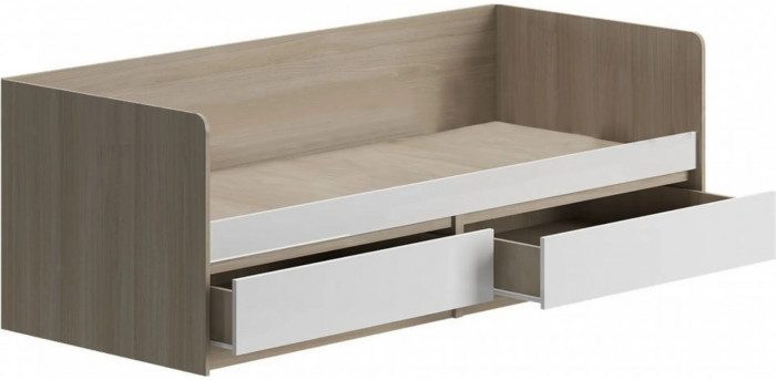 Челси Кровать 80 (Графит, Графит)