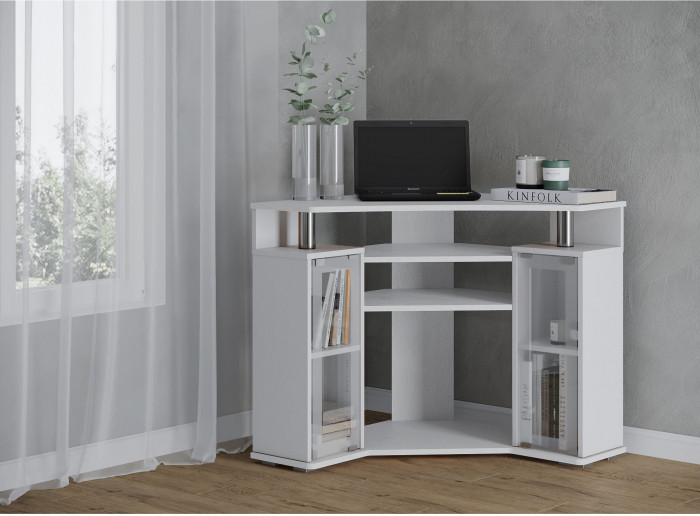 Угловая Тумба ТВ 044(2у) белый