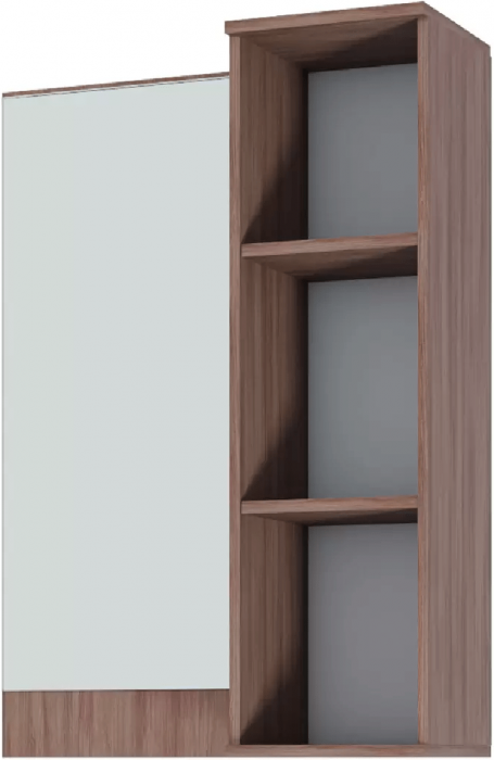 Ника Полка с зеркалом, пз800, Венге/лоредо