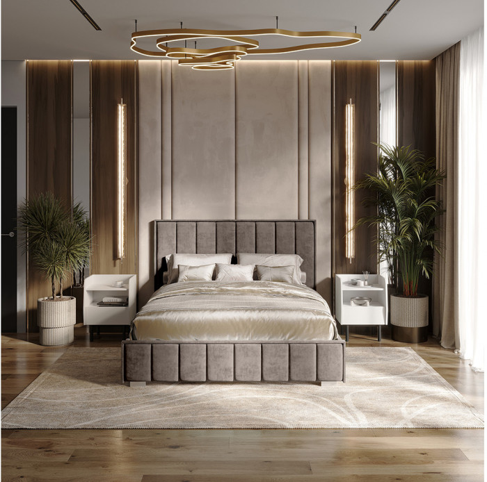 Кровать с подъемным механизмом Мирабель КР-16 (1,6м), Маренго