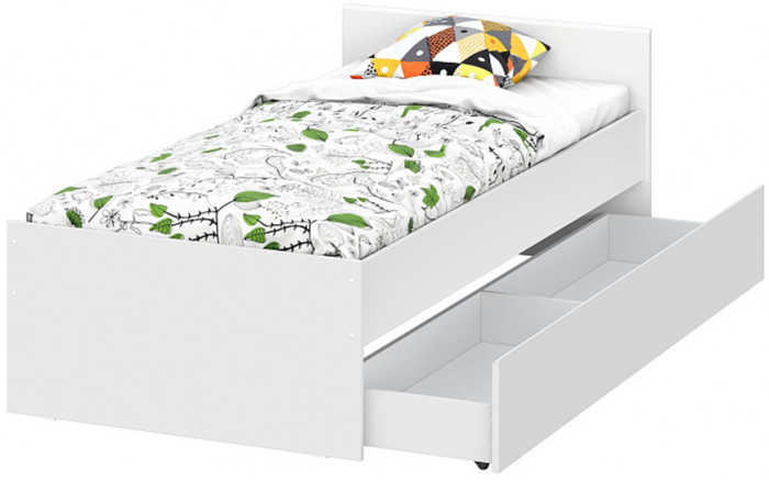 Кровать с основанием и ящиком Токио 90х200