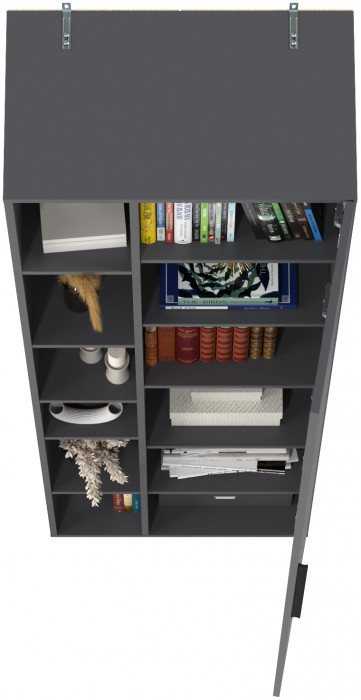 Эйр Гостиная 16.324.02 Шкаф, серый графит