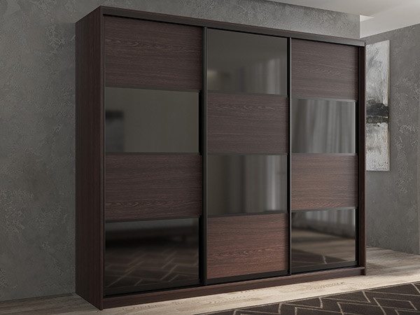 Шкаф-купе Кааппи 13 Венге 210х45х230 см