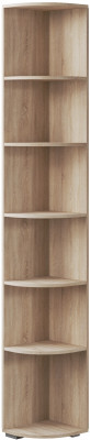 Ливорно Угловой стеллаж ЛШ-10 дуб сонома