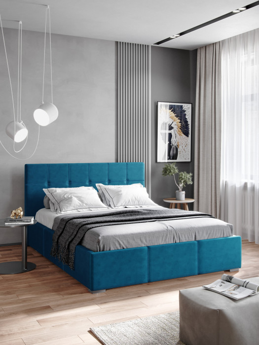 Рио Кровать интерьерная 160 атлантида квадрат, ПМ