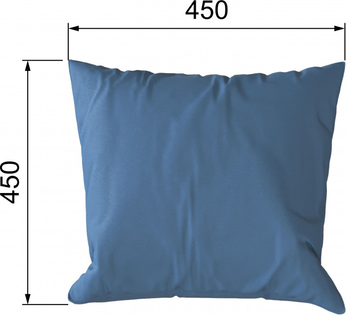 Декоративная подушка светло-голубой