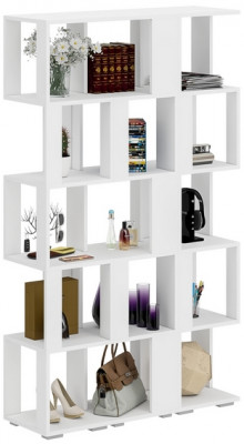 Стеллаж СВК 3 шт., цвет белый, ШхГхВ 105х35х179 см.