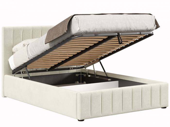 Кровать с подъёмным механизмом 1800 Верона, светло-бежевый