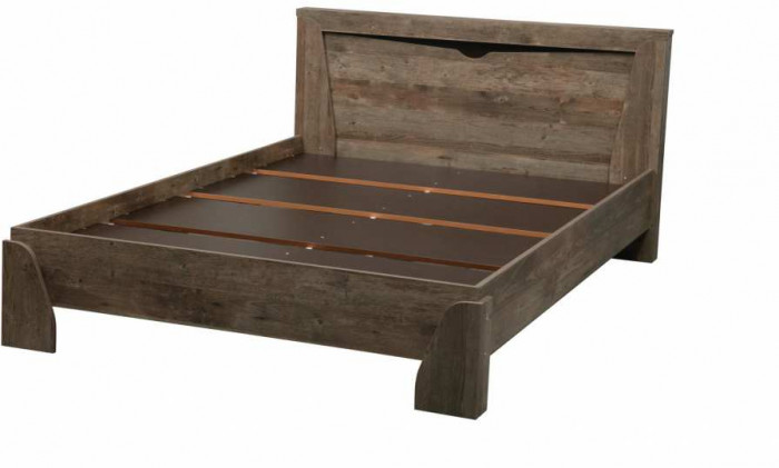 Кровать с настилом 33.08 Лючия 1200 Кейптаун/венге