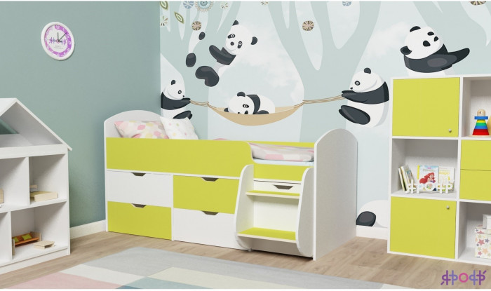 Кровать-чердак Малыш 7 (Винтерберг/Винтерберг)