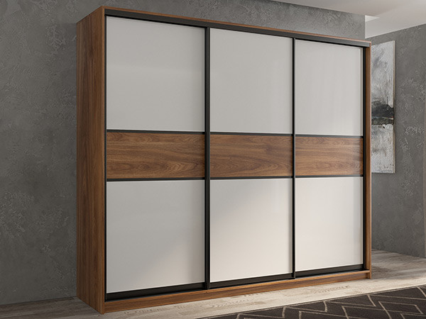 Шкаф-купе Кааппи 11 Кастелло Бренди 240х60х230 см