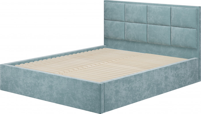 Кровать 160х200 с реечным настилом Линда КР-16, Шарли Бриз