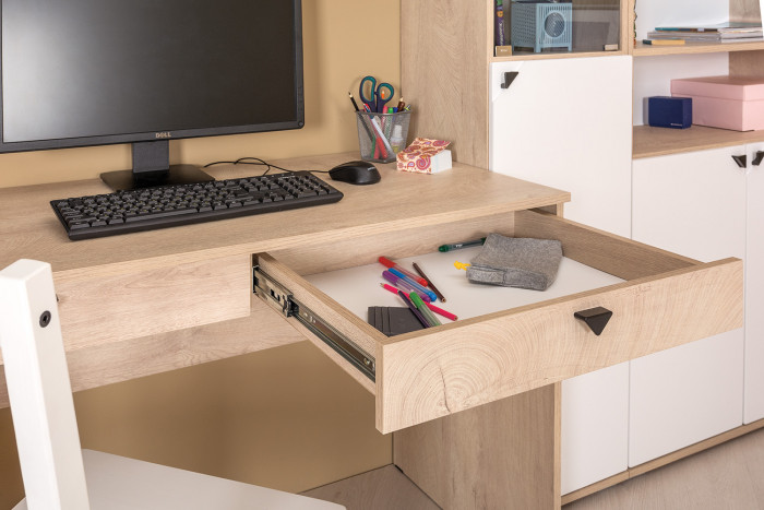 Бостон 12.69 компьютерный стол, дуб эндгрейн элегантный