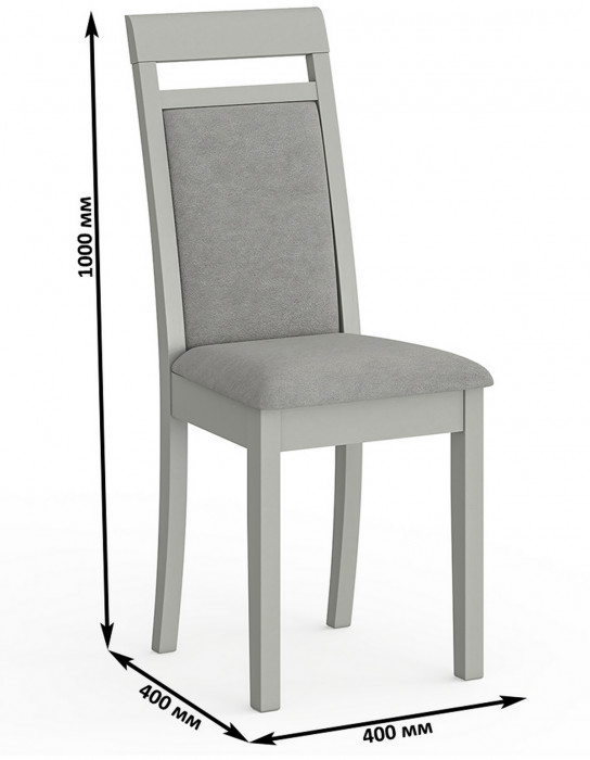 Стул Мебель--24 разборный Гольф-12, серый