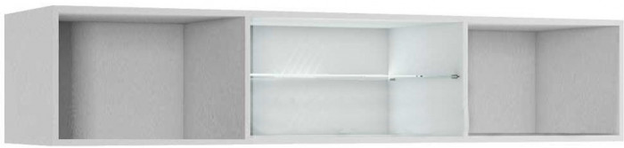 Гостиная Флорис, вариант №7 (Белый глянец, Белый)