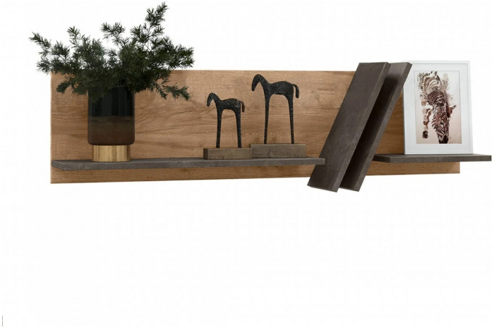 Модульная гостиная Соренто, композиция 1 (Дуб Крафт / Бетон)