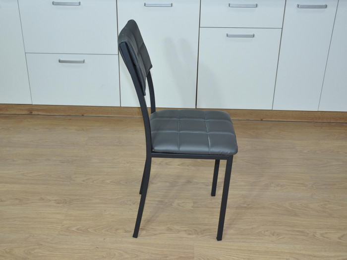 Стул Т / черный/графит